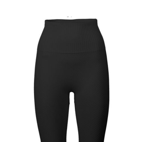 Damen Trainingsleggings Casall Nahtlose grafische Rippe Hohe Taille 901 22610