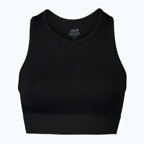 Casall Essential Block Seamless Sport Damen Trainingstop schwarz 22114