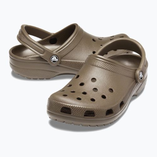 Pantoletten Crocs Classic braun 10001