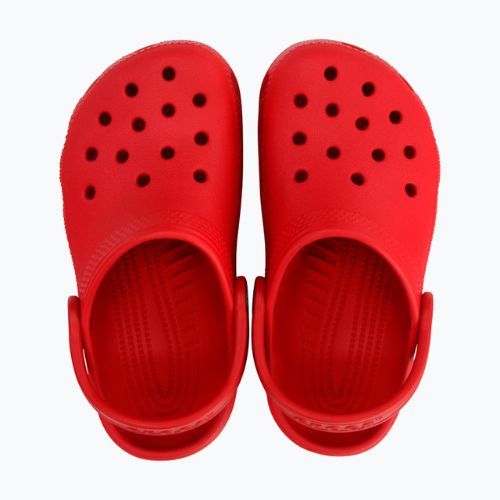 Kinder Pantoletten Crocs Classic Kids Clog rot 206991