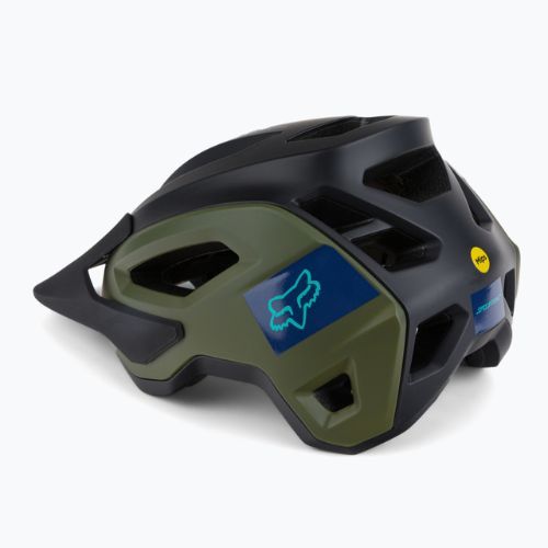 Fox Racing Speedframe Pro Blocked Fahrradhelm schwarz-grün 29414_532