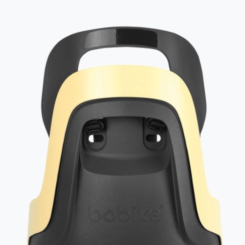 Hinterer Fahrradsitz für Rahmen bobike Go 1P schwarz und beige 8012400001