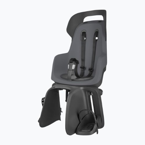 Bobike Go RS Gepäckträger Fahrradsitz grau/schwarz 8012600005