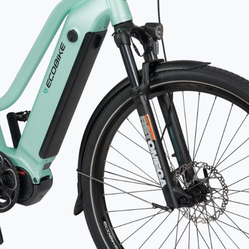Damen-Elektrofahrrad EcoBike LX 500/X500 17.5Ah LG grün 1010316