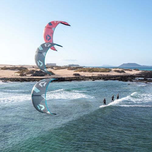 DUOTONE Neo SLS Lenkdrachen Kitesurfen grau-mint 44220-3014