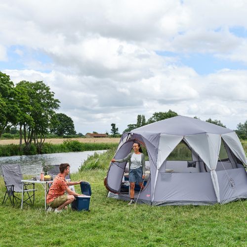 Coleman Octagon 8 Neues 8-Personen-Campingzelt grau 2176828