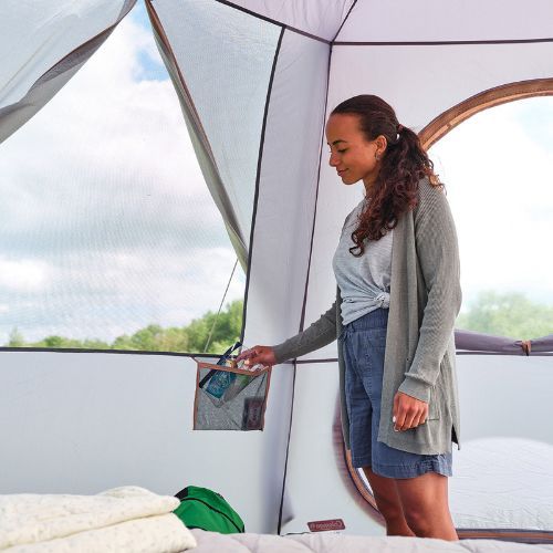 Coleman Octagon 8 Neues 8-Personen-Campingzelt grau 2176828