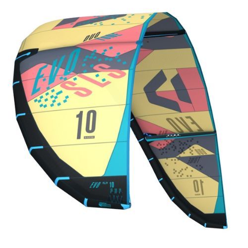 DUOTONE Evo SLS 2023 kite kitesurfing gelb 44230-3013