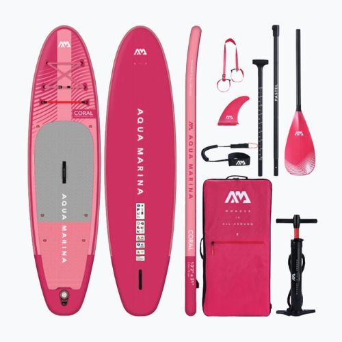 Aqua Marina Coral 10'2" rosa SUP Brett BT-23COPR