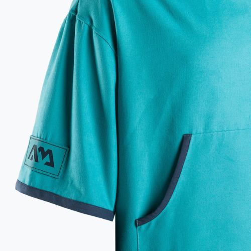 Aqua Marina Mikro-Stoff blau Poncho B0303946