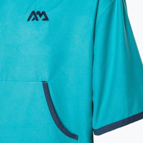 Aqua Marina Mikro-Stoff blau Poncho B0303946