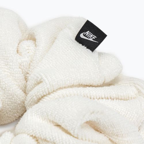 Nike geraffte Haarkrawatte groß Frottee weiß N1008236