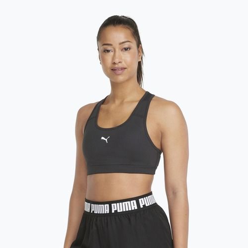 PUMA Mid Impact 4Keeps Graphic PM Fitness-BH schwarz 520306 06