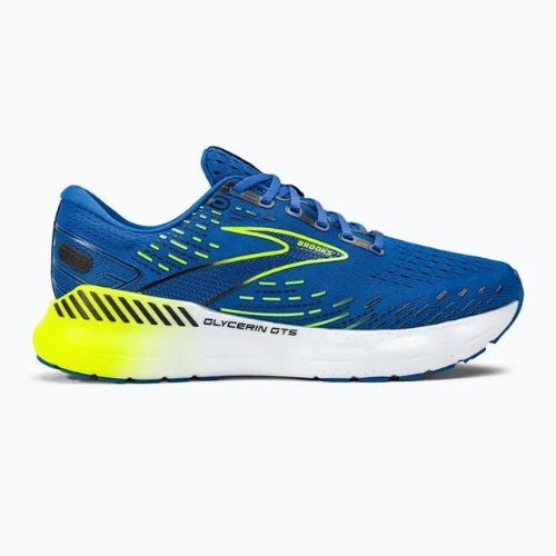 Herren Laufschuhe Brooks Glycerin GTS 20 blau 1103831D482