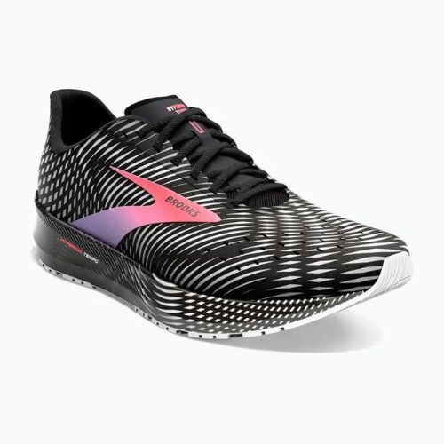 Brooks Hyperion Tempo Damen Laufschuhe schwarz und weiß 1203281B026