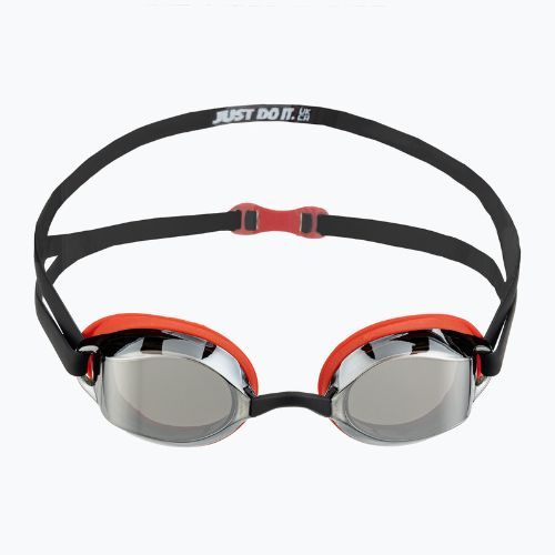 Nike Legacy Mirror Rot/Schwarz Schwimmbrille NESSD130-931