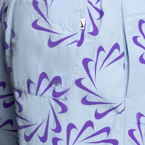 Herren Nike Swoosh Line 5" Volley-Shorts lila NESSD509-451