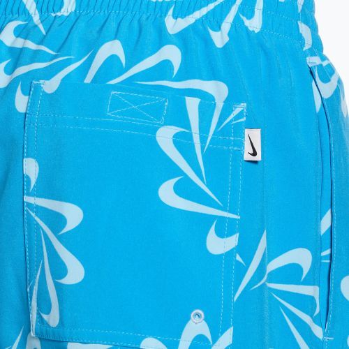 Herren Nike Swoosh Line 5" Volley-Shorts blau NESSD509-480