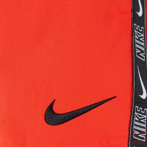 Herren Nike Logo Tape 4'' Volley Shorts rot NESSD794-620