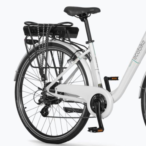 EcoBike Traffic/14.5 Ah Smart BMS Elektrofahrrad weiß 1010105(2023)