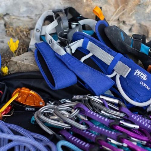 Petzl Corax Klettergurt dunkelblau C051BA00