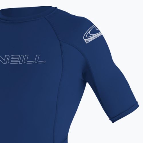 Herren O'Neill Basic Skins Rash Guard Schwimmen Shirt navy blau 3341