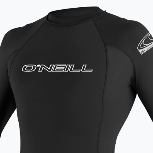 Men's O'Neill Basic Skins Rash Guard Schwimmen Shirt schwarz 3342