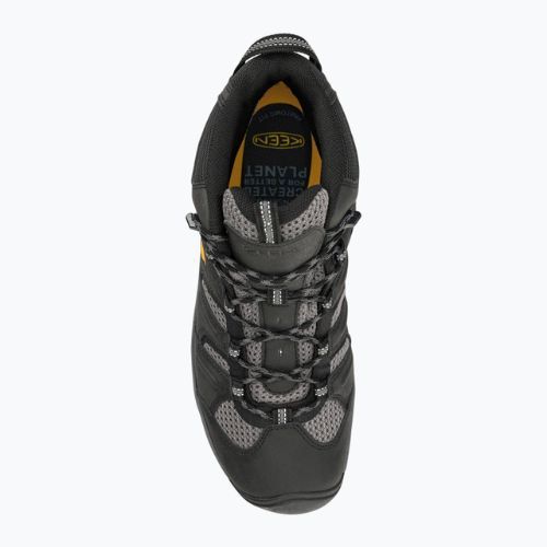 Herren-Trekking-Stiefel KEEN Koven Mid Wp schwarz-grau 1020210