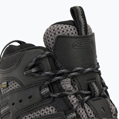 Herren-Trekking-Stiefel KEEN Koven Mid Wp schwarz-grau 1020210