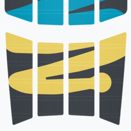 DUOTONE Team Front grau-blaues Kiteboarding Pad 44230-8038