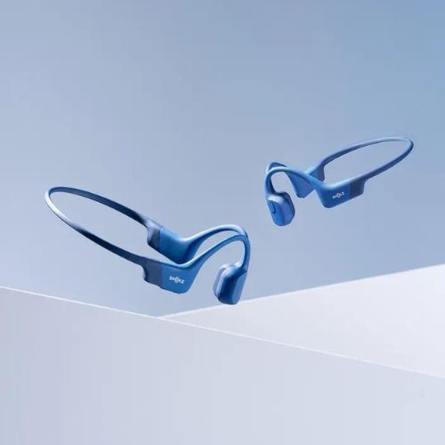 Shokz OpenRun Mini drahtloser Kopfhörer blau S803MBL