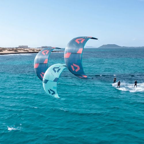 DUOTONE Kitesurfing-Drachen Neo 2023 grün-blau 44220-3004