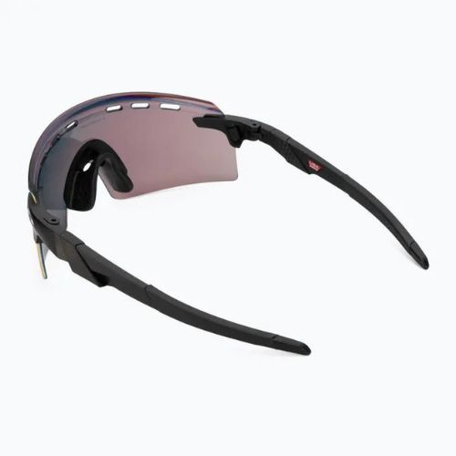 Oakley Encoder Streik belüftet matt schwarz/prizm Straße Radfahren Brille 0OO9235