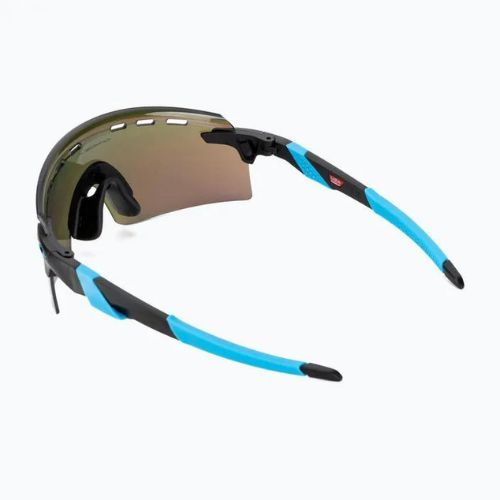 Oakley Encoder Strike Vented mattschwarz/prizm Saphir Radfahren Brille 0OO9235