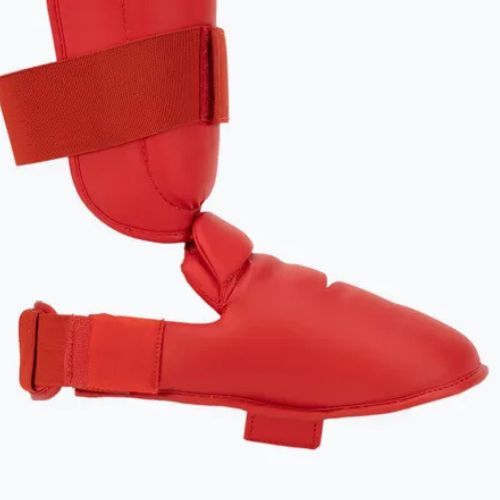 Mizuno Instep rot gepolsterte Schienbein- und Fußschützer 23EHA10062