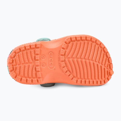 Crocs Classic Pool Party Clog T orange 207846-83E Pantoletten für Kinder