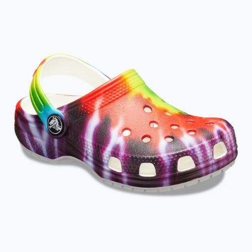 Crocs Classic Tie-Dye Graphic Clog T bunt Kinder Pantoletten 206994-90H