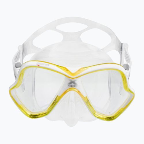 Mares X-Vision Tauchmaske klar gelb 411053