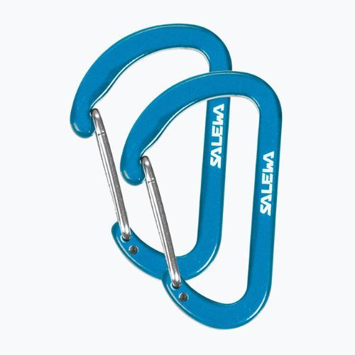 Salewa Flat Wiregate Karabinerhaken 2 Stk. blau 00-0000034103
