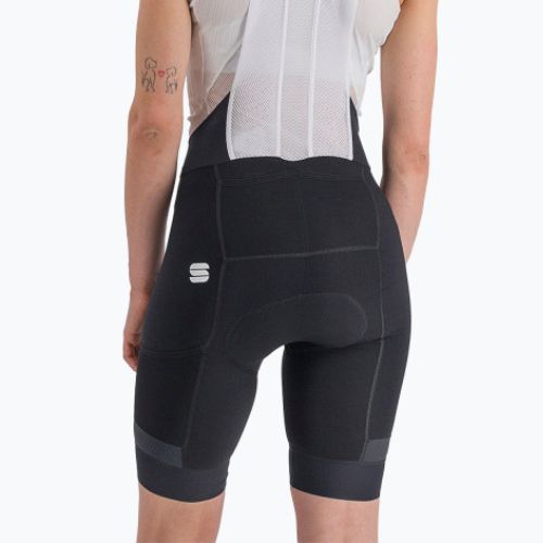 Sportful Supergiara Bibshort Frauen Radfahren Shorts schwarz 1120026.002