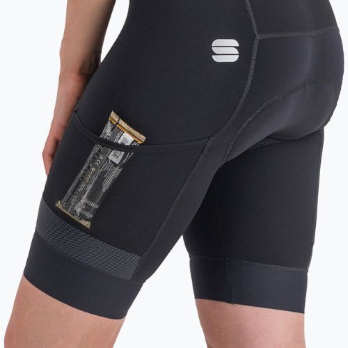 Sportful Supergiara Bibshort Frauen Radfahren Shorts schwarz 1120026.002