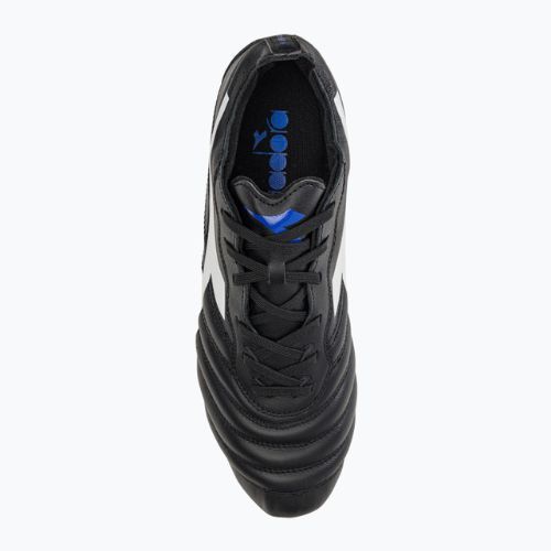 Herren Diadora Brasil Elite 2 LT LP12 Fußballschuhe schwarz und weiß DD-101.179061-D0214-40