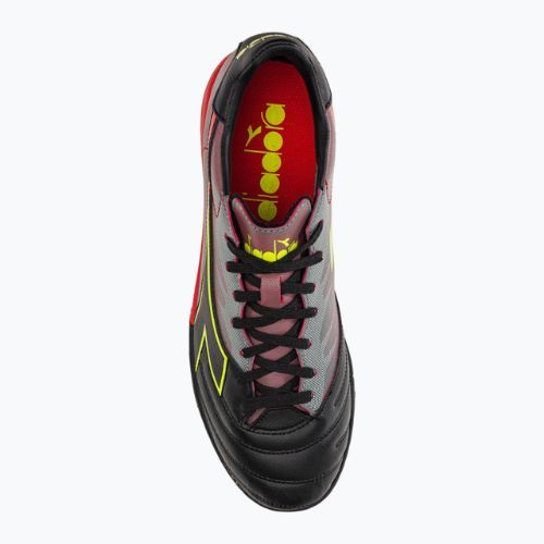 Herren Diadora Brasil Elite Veloce R TFR Fußballschuhe schwarz und rot DD-101.179182-D0136-40