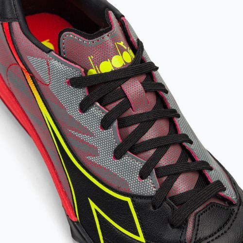 Herren Diadora Brasil Elite Veloce R TFR Fußballschuhe schwarz und rot DD-101.179182-D0136-40