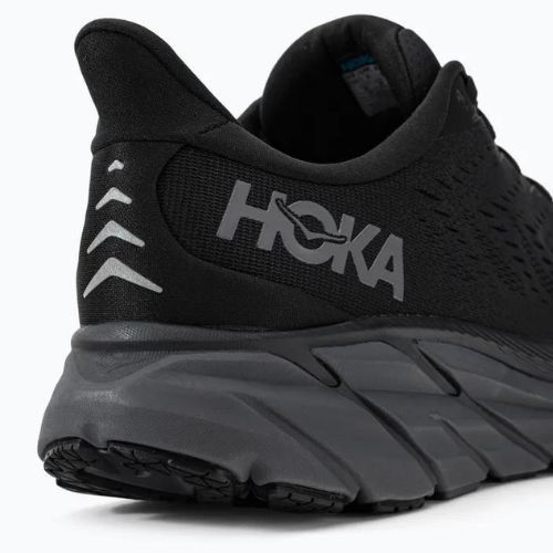 HOKA Herren Laufschuhe Clifton 8 schwarz 1119393-BBLC