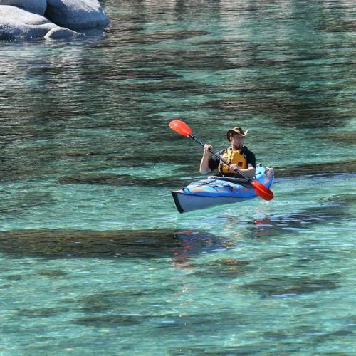 Advanced Elements AdvancedFrame Expedition TM Elite blau AE1009-XE 1-Personen aufblasbares Kajak