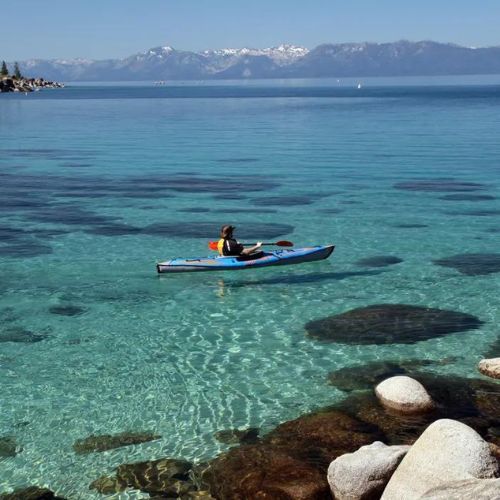 Advanced Elements AdvancedFrame Expedition TM Elite blau AE1009-XE 1-Personen aufblasbares Kajak