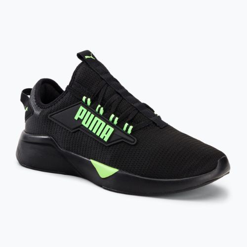 Herren Laufschuhe PUMA Retaliate 2 schwarz-grün 376676 23