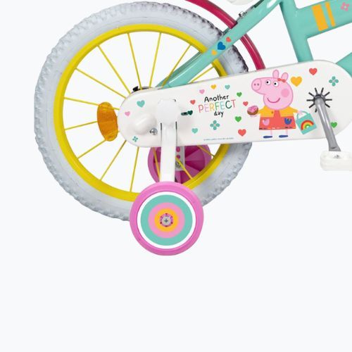 Toimsa Kinderfahrrad 16" Peppa Pig grün 1698