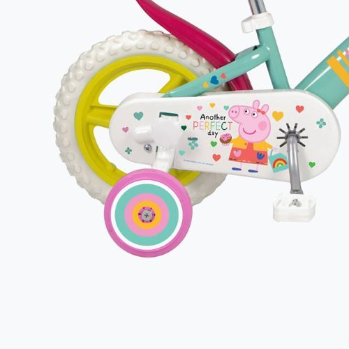 Toimsa 12" Peppa Pig Kinderfahrrad grün 1198